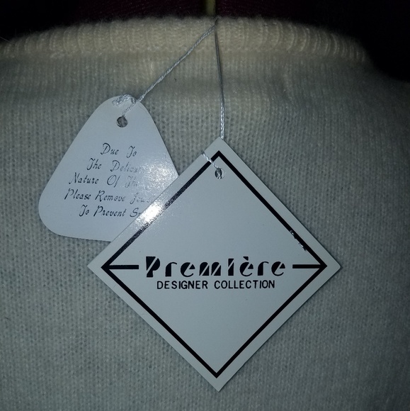 80's Dead Stock! Lambswool Angora Sweater - Picture 6 of 8